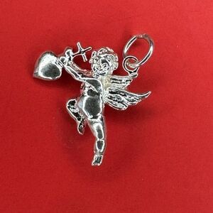 925 Silver Cupid Charm
